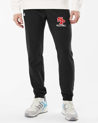BLACK UNISEX Adidas Fleece Joggers - SPASH VOLLEYBALL