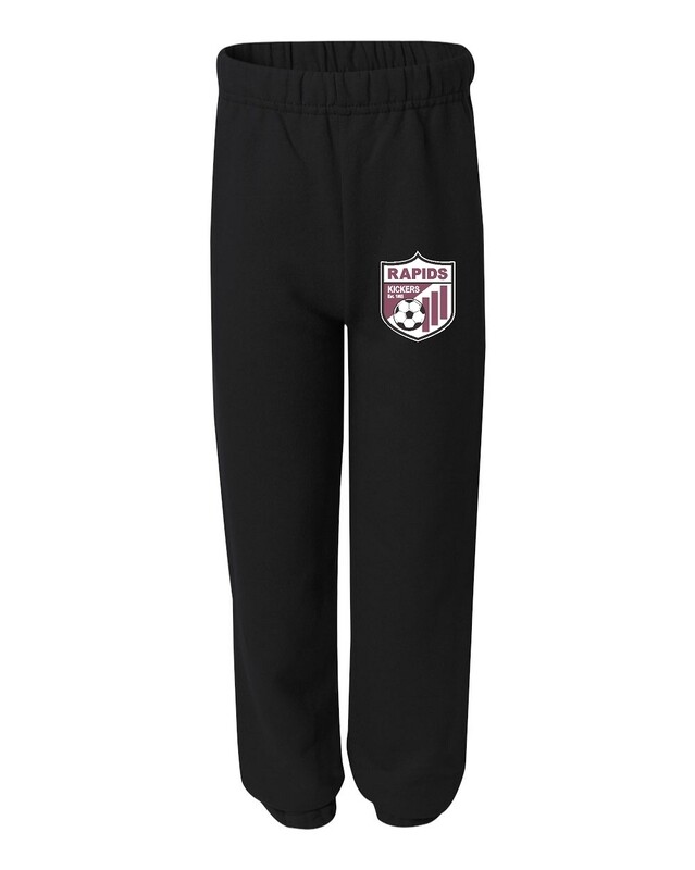 YOUTH JERZEES - NuBlend® Youth Sweatpants - Black - Kickers Soccer