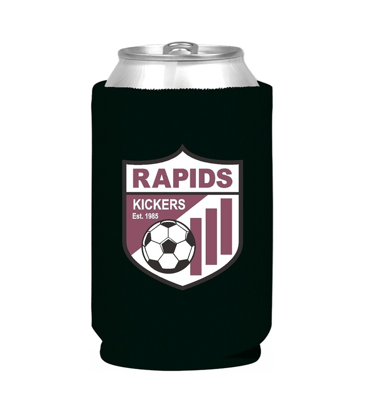 BLACK KICKERS CAN COOZIE