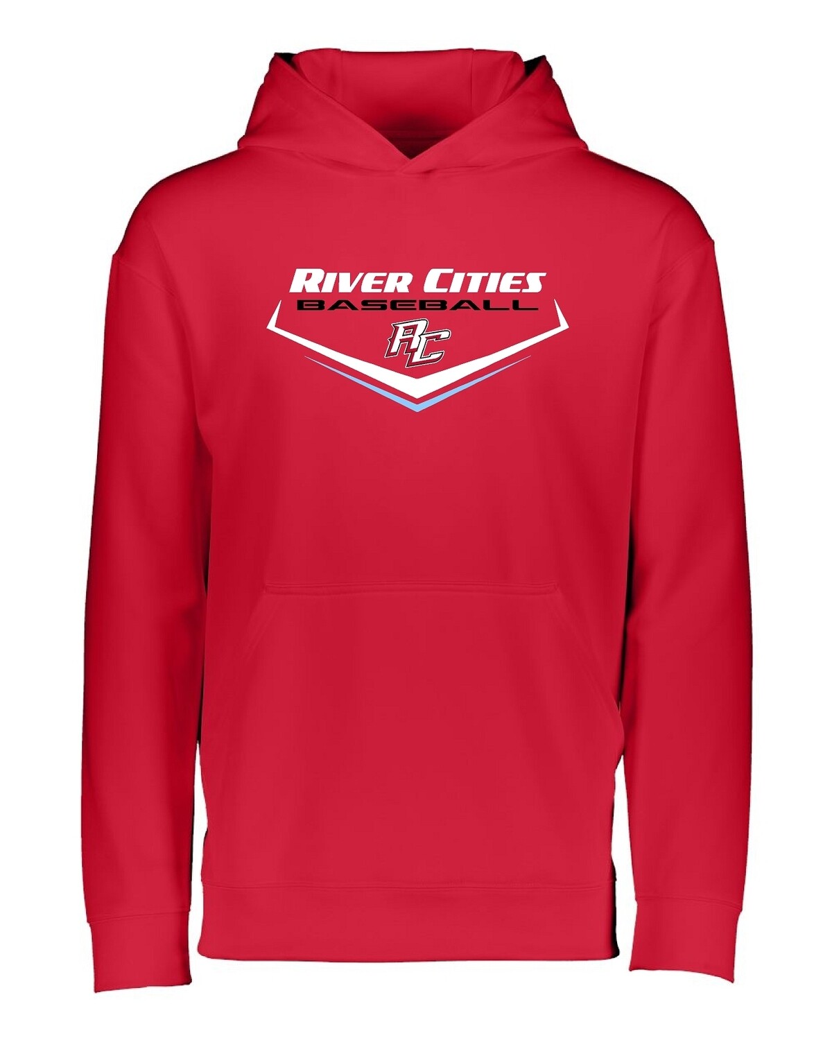 Adult - Augusta Sportswear - Wicking Fleece Hooded Sweatshirt - River Cities
