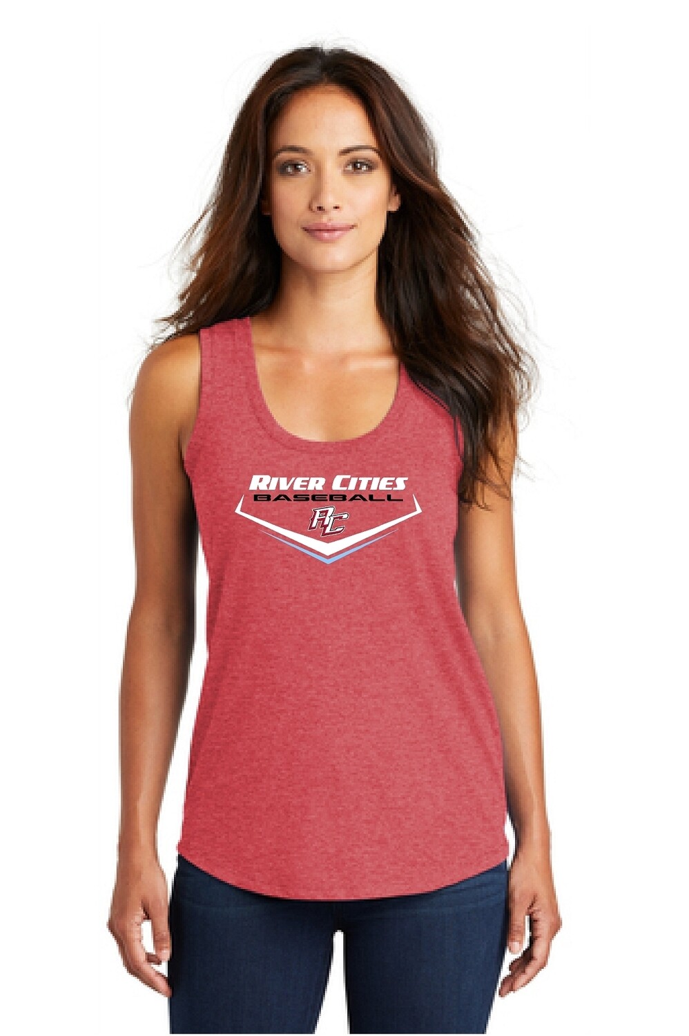 District ® Women’s Perfect Tri ® Racerback Tank - River Cities
