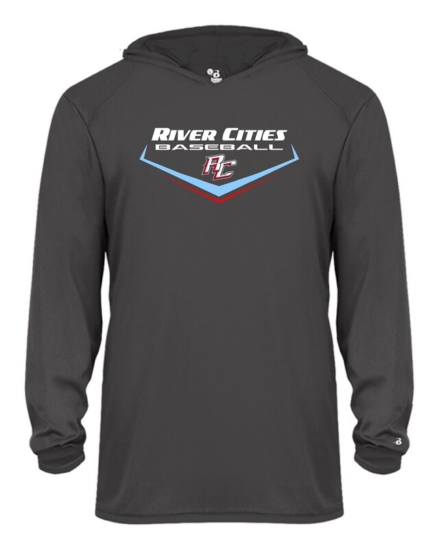 Badger - Youth B-Core Long Sleeve Hooded T-Shirt - River Cities