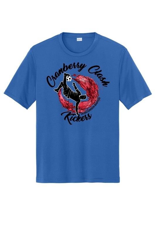 YOUTH Cranberry Clash Sport-Tek® PosiCharge® Competitor™ Tee