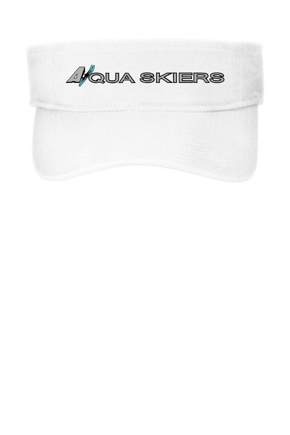 Port Authority® Fashion Visor - AQUA SKIERS