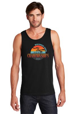 UNISEX District ® The Concert Tank  BLACK - WI State Waterski