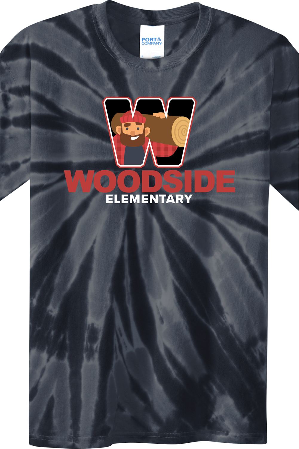 Adult Unisex Port &amp; Company® Tie-Dye Tee - Woodside