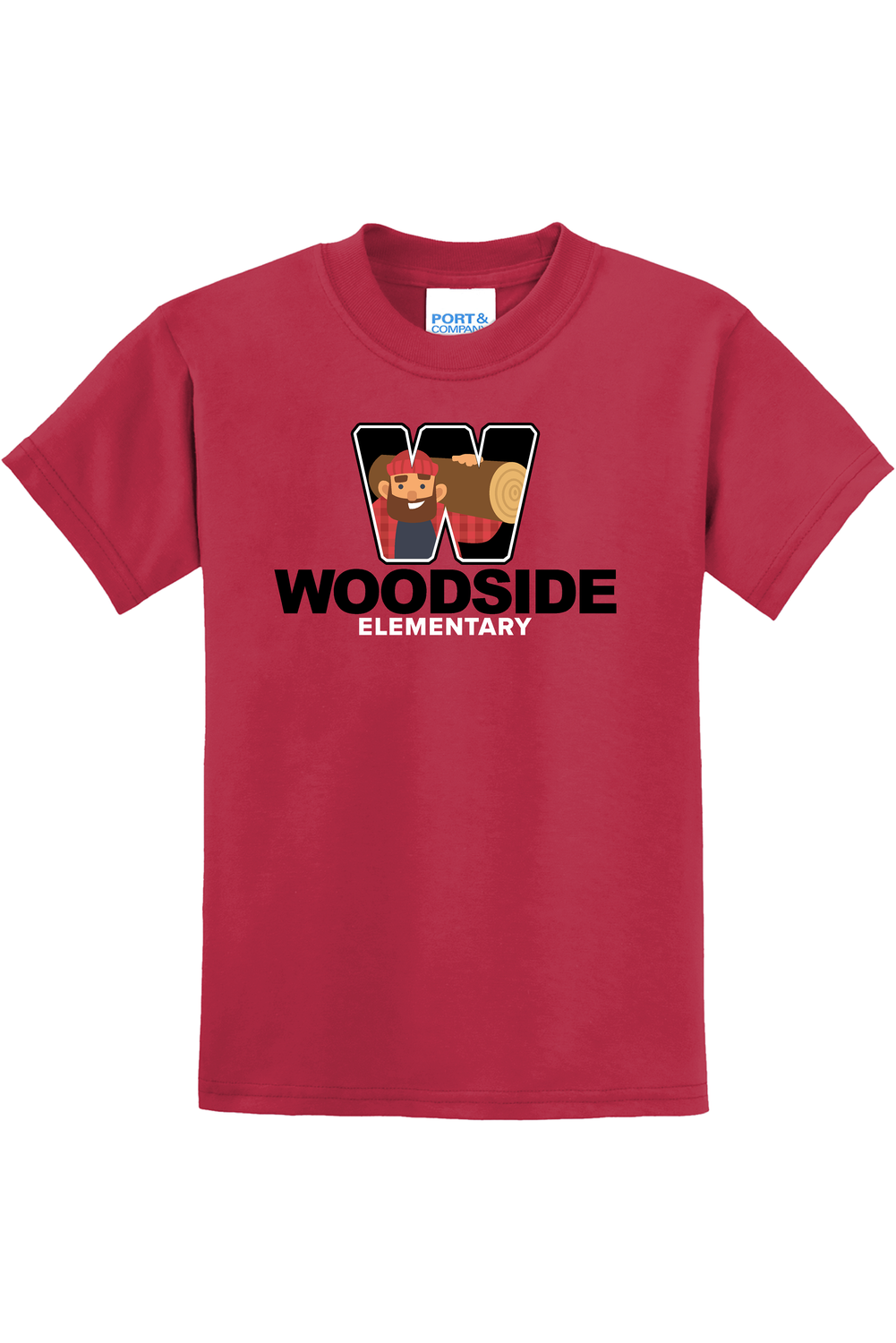Youth Unisex Port &amp; Company® Youth Core Blend Tee - Woodside