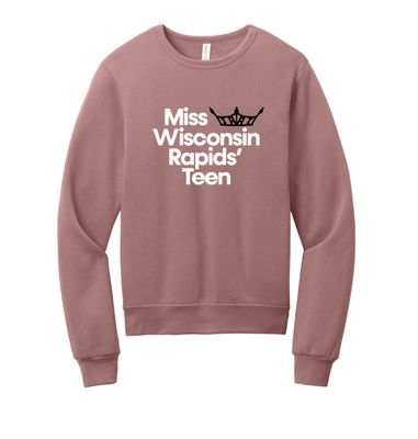 Miss Wisconsin Rapids Teen Crewneck