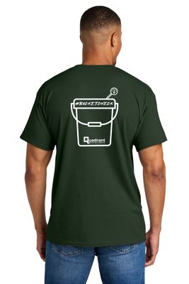 Bucket Check T-Shirt - Quadrant