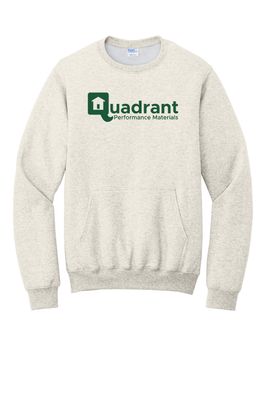 QUADRANT Crewneck Pocket Sweatshirt - Quadrant
