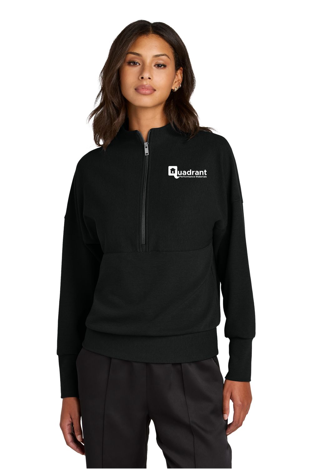 Women’s Linear Texture 1/4-Zip - Quadrant
