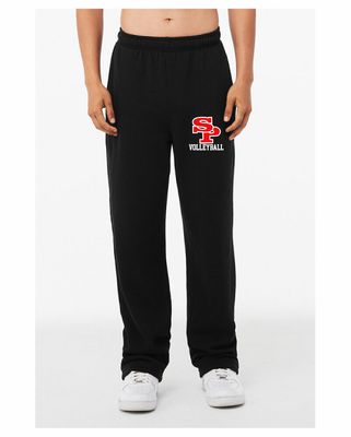 BLACK BELLA + CANVAS - Sponge Fleece Straight Leg Sweatpants  - SPASH VOLLEYBALL