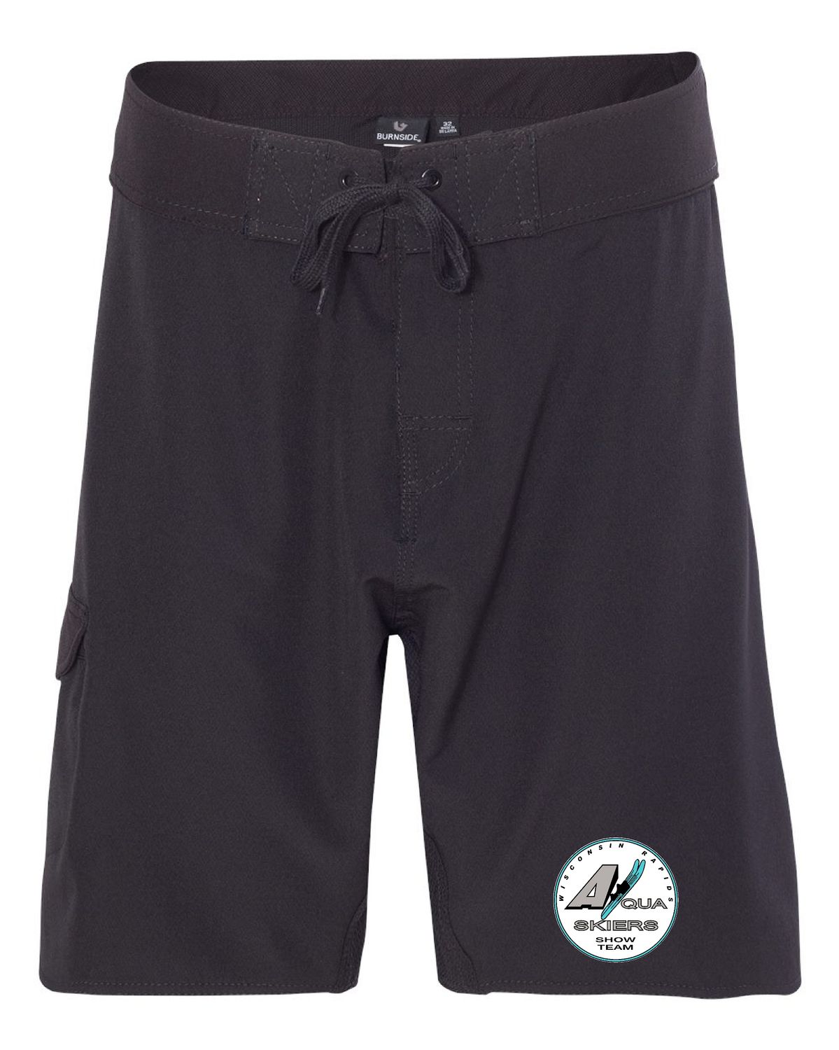 Burnside - Diamond Dobby Board Shorts  - AQUA SKIERS