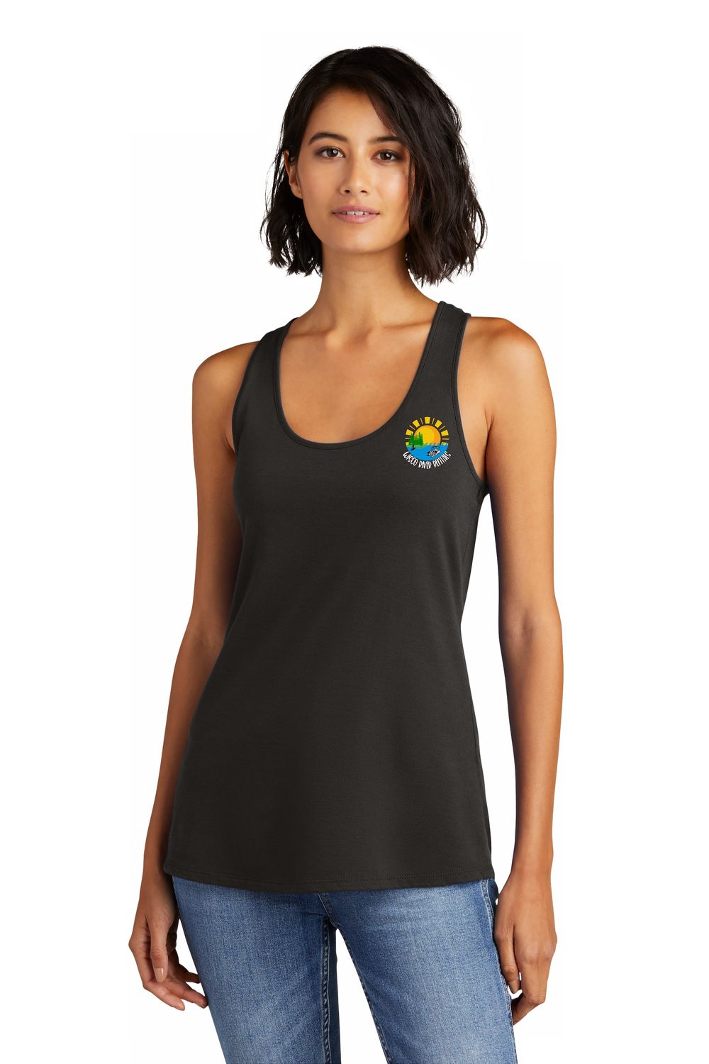 Black Ladies Tank - Wisco River Rentals