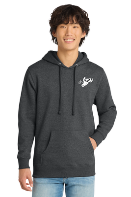 Never Disappoints District® V.I.T.™ Fleece Hoodie  - Heathered Charcoal  - Biron 500