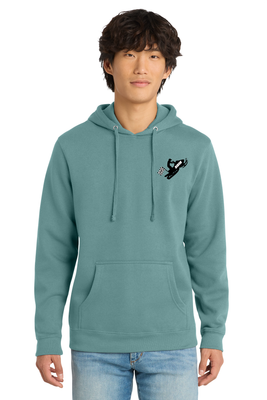 Never Disappoints District® V.I.T.™ Fleece Hoodie  - Eucalyptus Blue - Biron 500