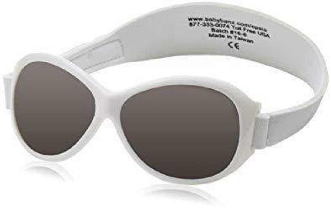 Baby Retro Sunglasses, Color: Ivory