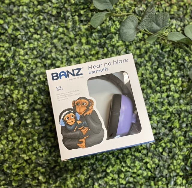 Baby Earmuffs, Color: Orchid