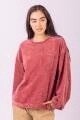 Alicia Knit Long Sleeve, Color: Mauve, Size: 1XL