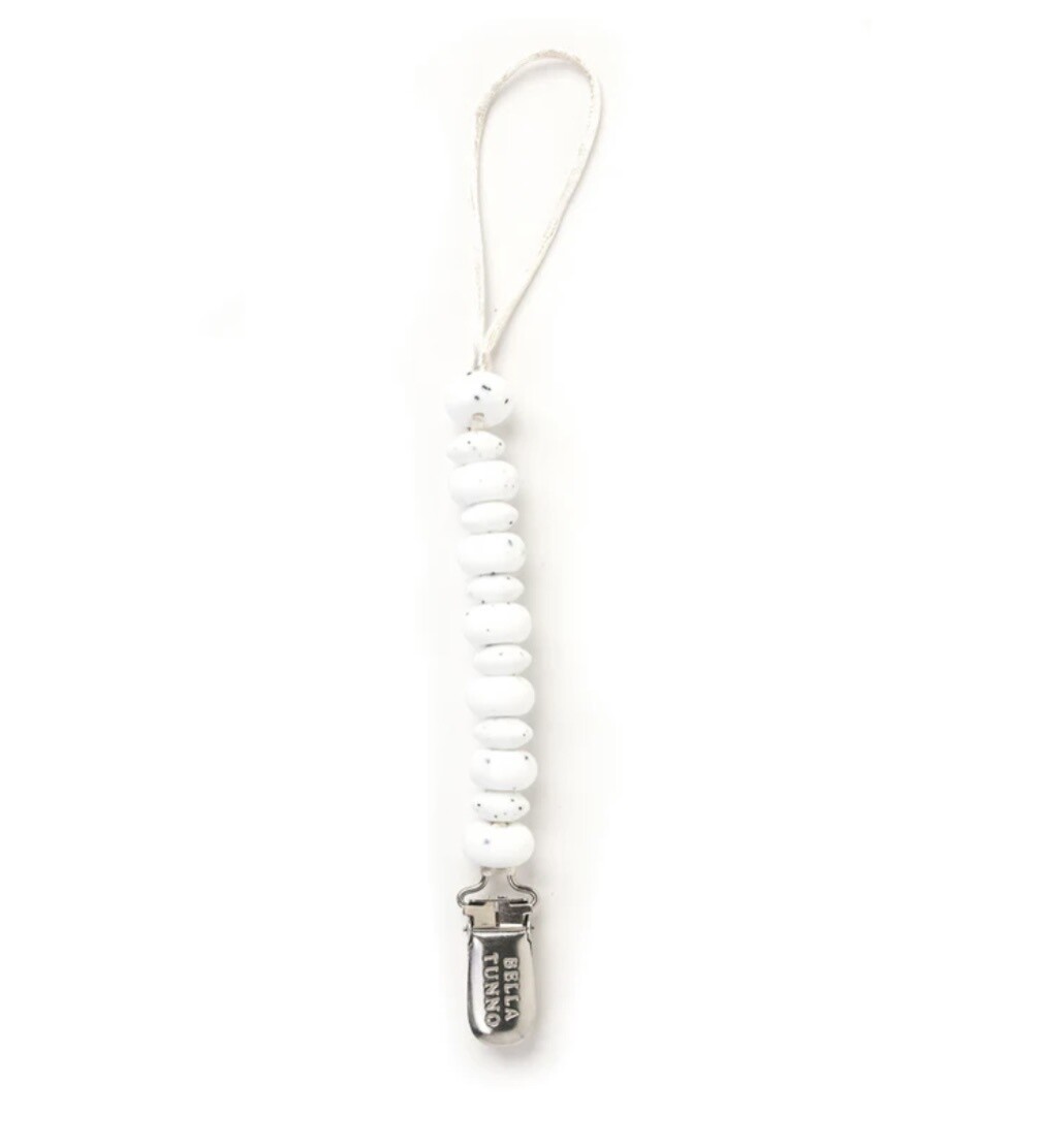 Speckled Pacifier Clip