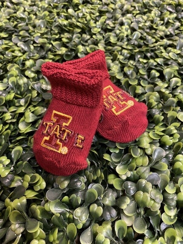 Iowa State Baby Booties