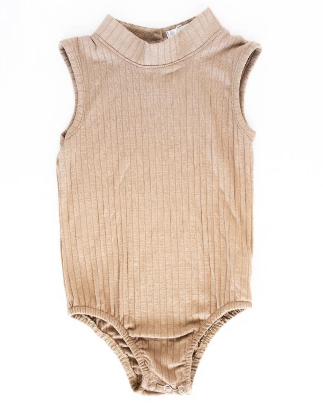 Kenli High Neck Ribbed Leotard