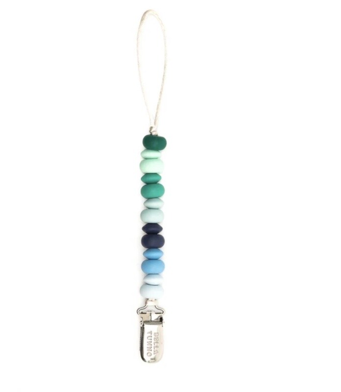 Blues Pacifier Clip