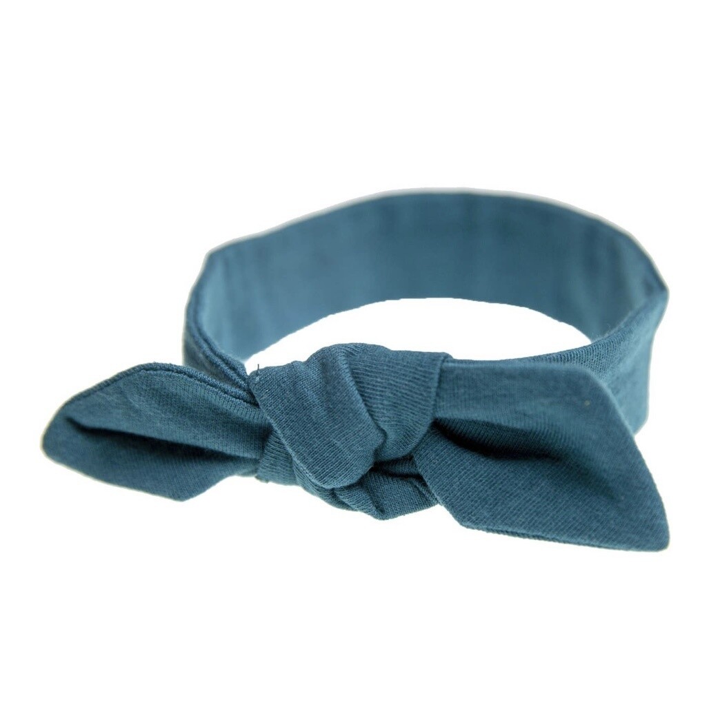 Embe Bow Headband- Spruce