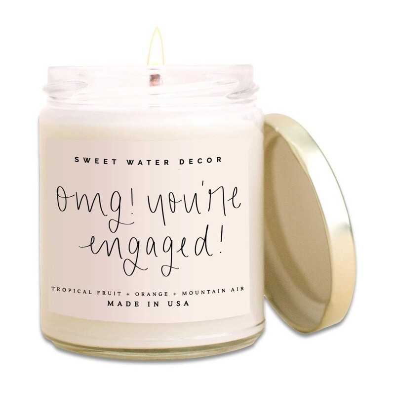 OMG You’re Engaged! 9oz Soy Candle