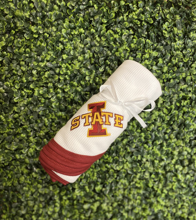 Iowa State Thermal Baby Blanket