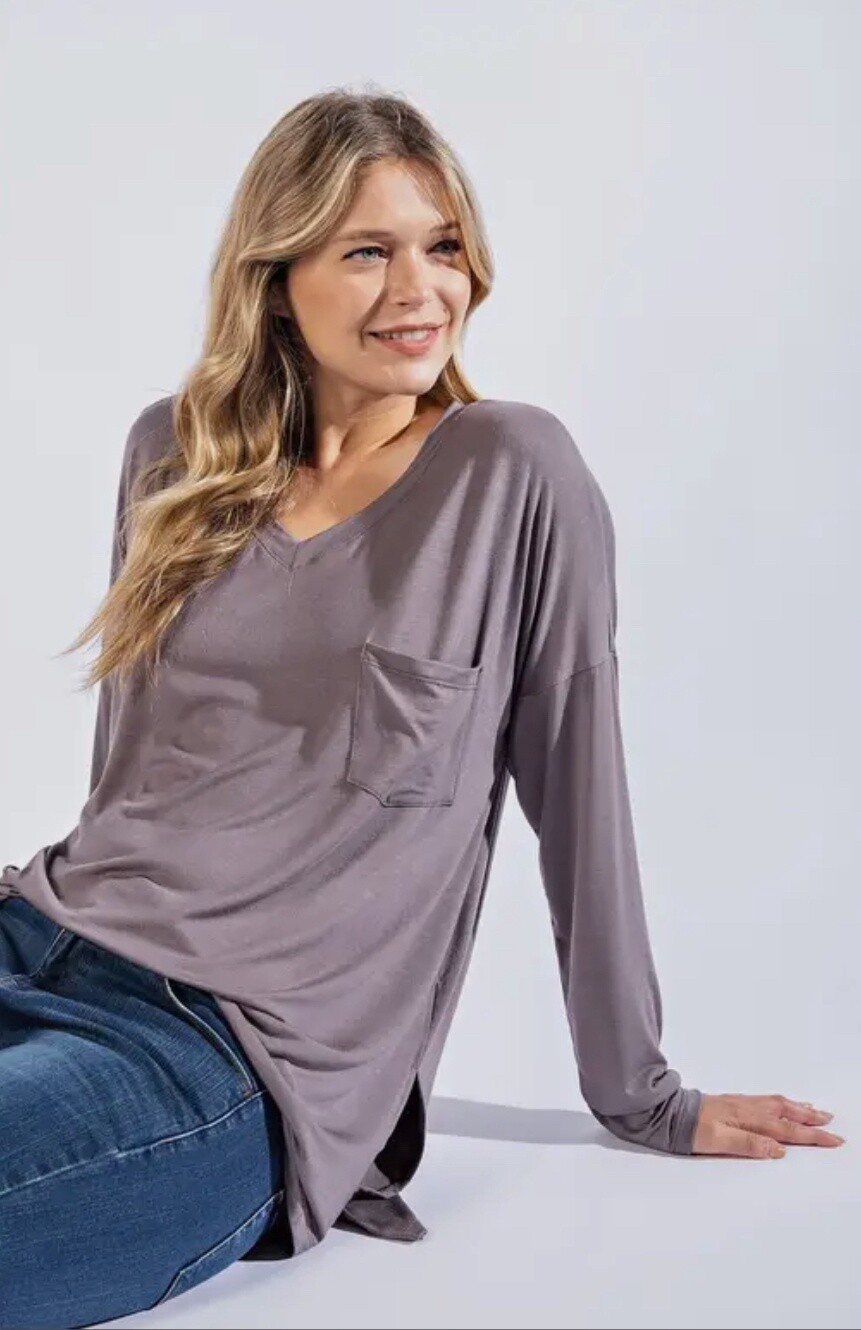 Classic V, Color: Smoky Grey, Size: Small