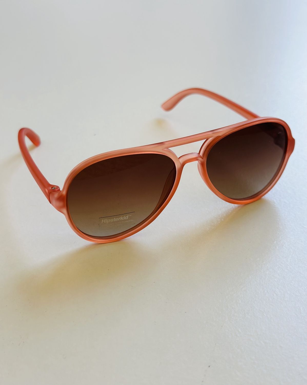 Children’s  Aviator Glasses, Color: Rose, Size: 0-2