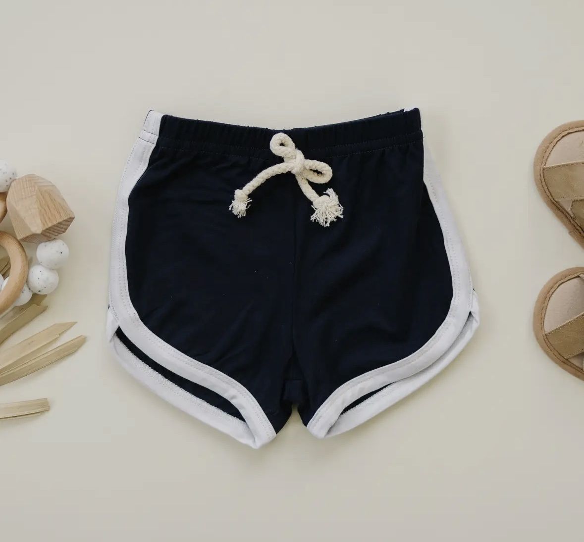 More Fun Shorts, Color: Navy, Size: 0-3M