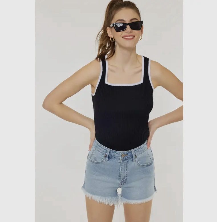 Cam Mom Shorts, Color: Light Wash, Size: 1 (24)