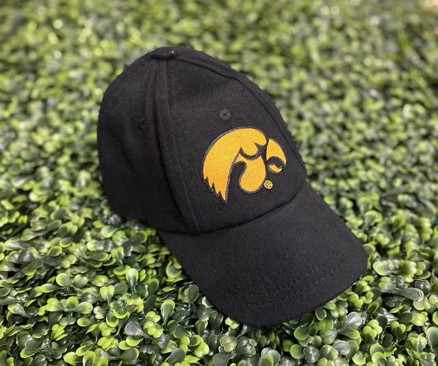 Iowa Hawkeyes Baseball Cap, Size: Newborn