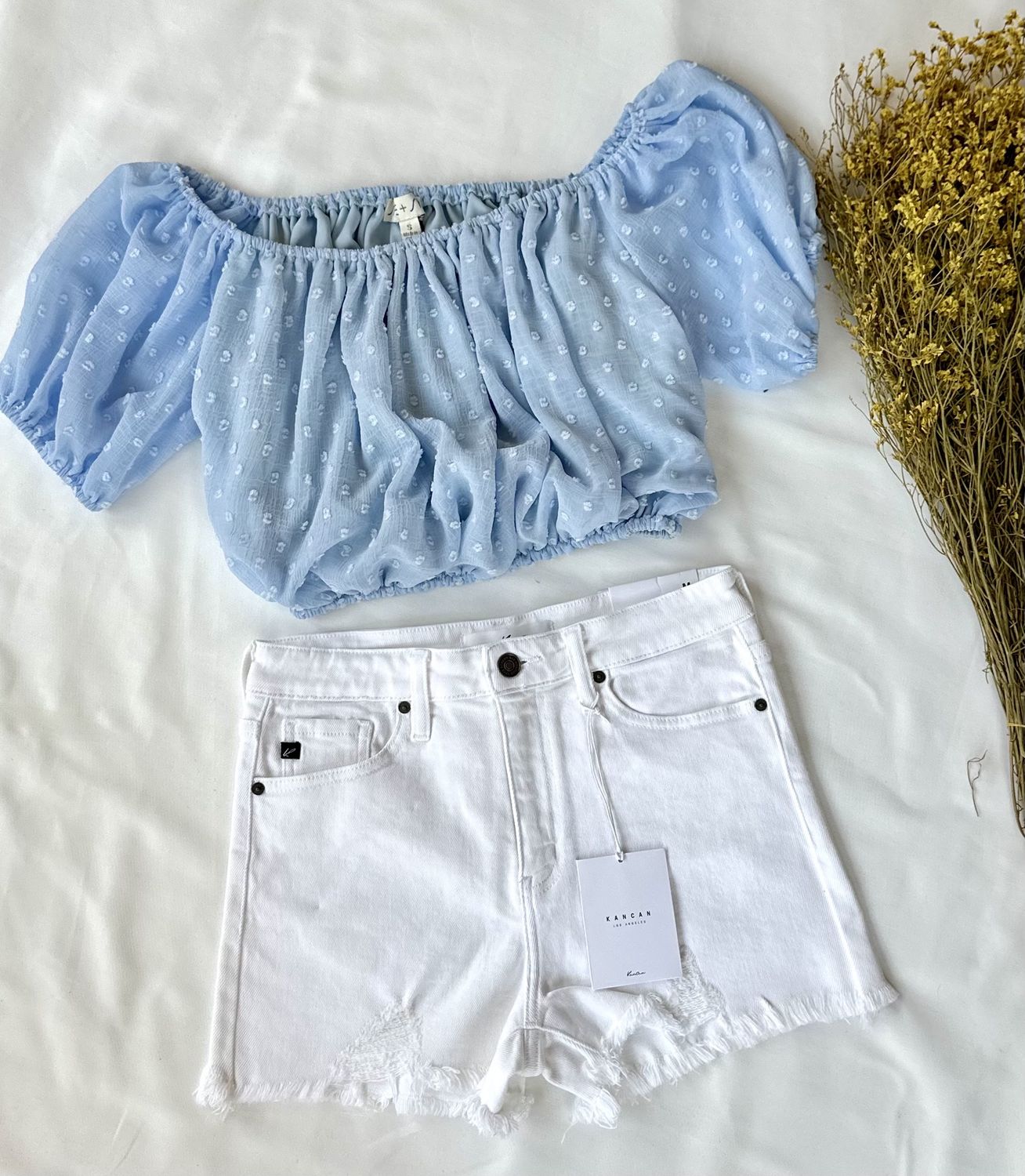 Whatever You Like Top, Color: Lt. Blue, Size: Small