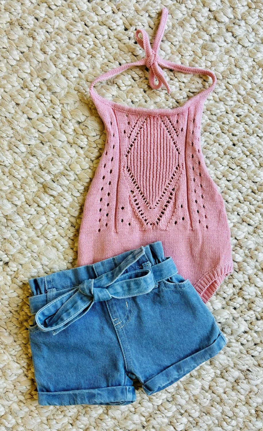Baileys jean shorts, Color: Denim jean shorts, Size: 0-3m