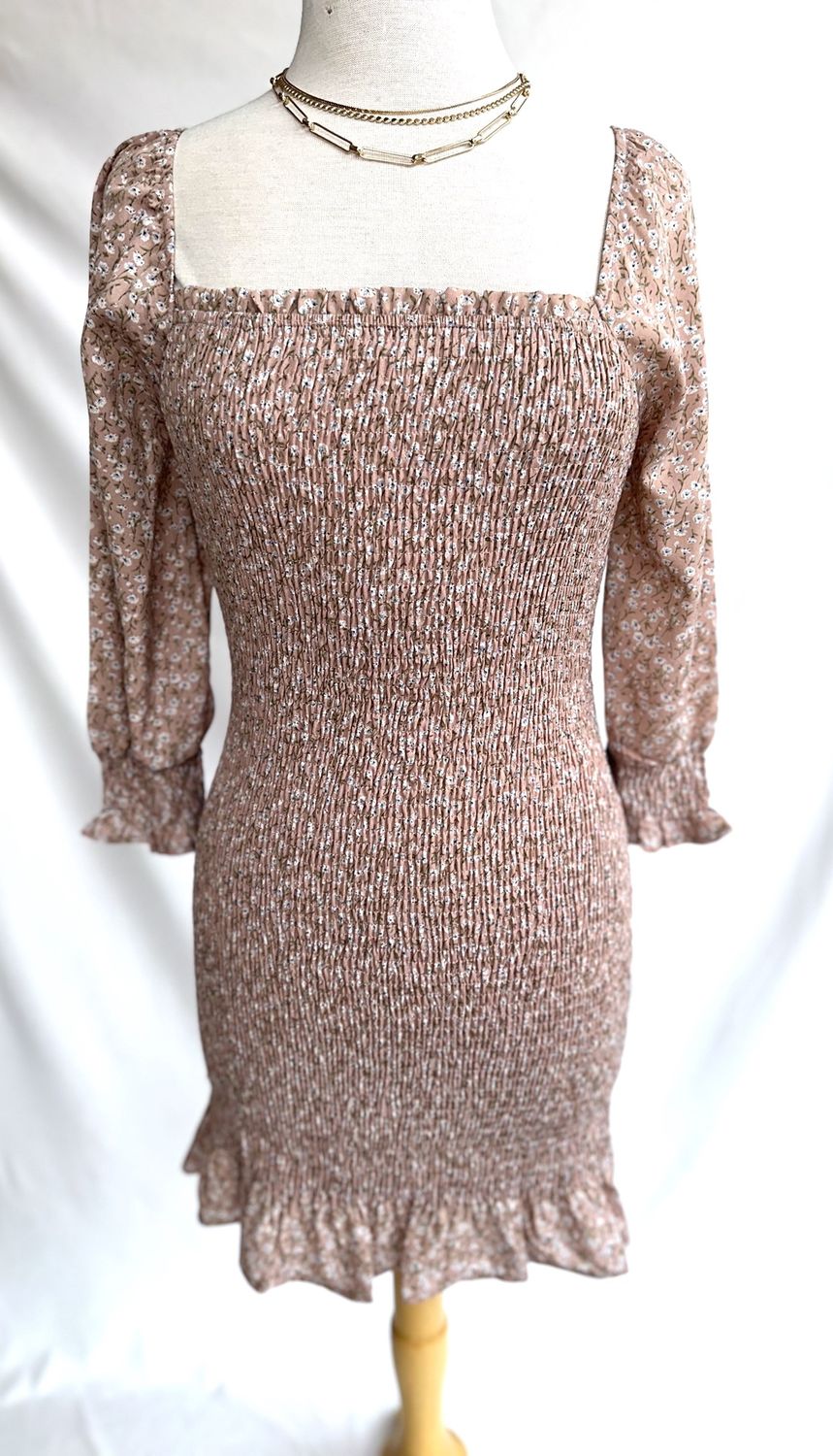 Penelope Summer Dress, Color: Floral Pink, Size: Small
