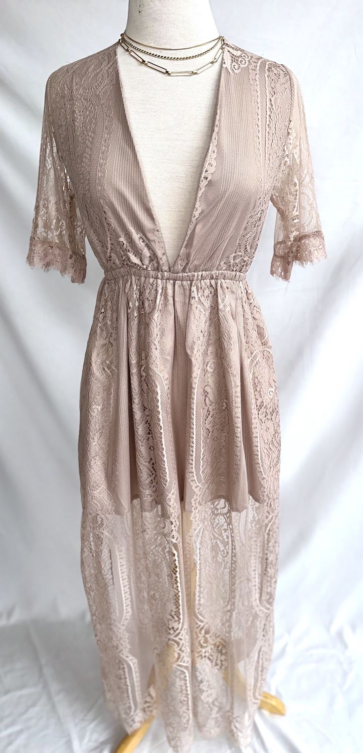 LA Brunch Dress, Color: Pink, Size: Small
