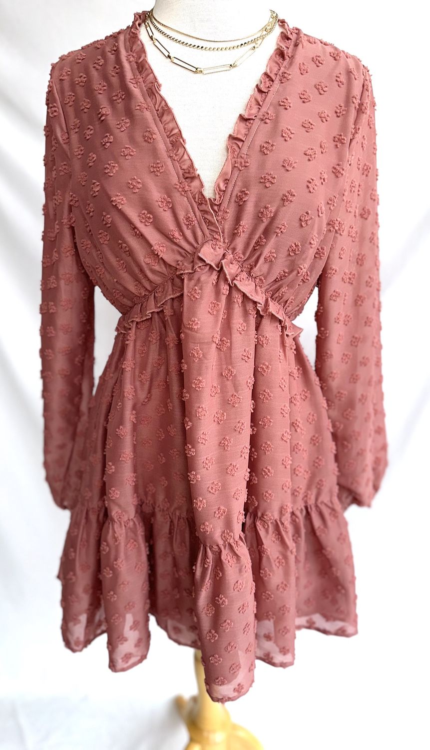 Bianca Dress, Color: Pink, Size: Small