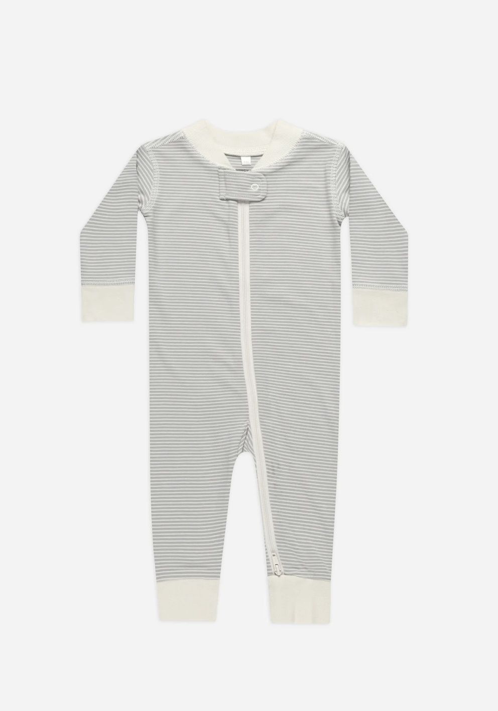 Jett Sleeper, Color: Blue Micro Stripe, Size: 0-3M