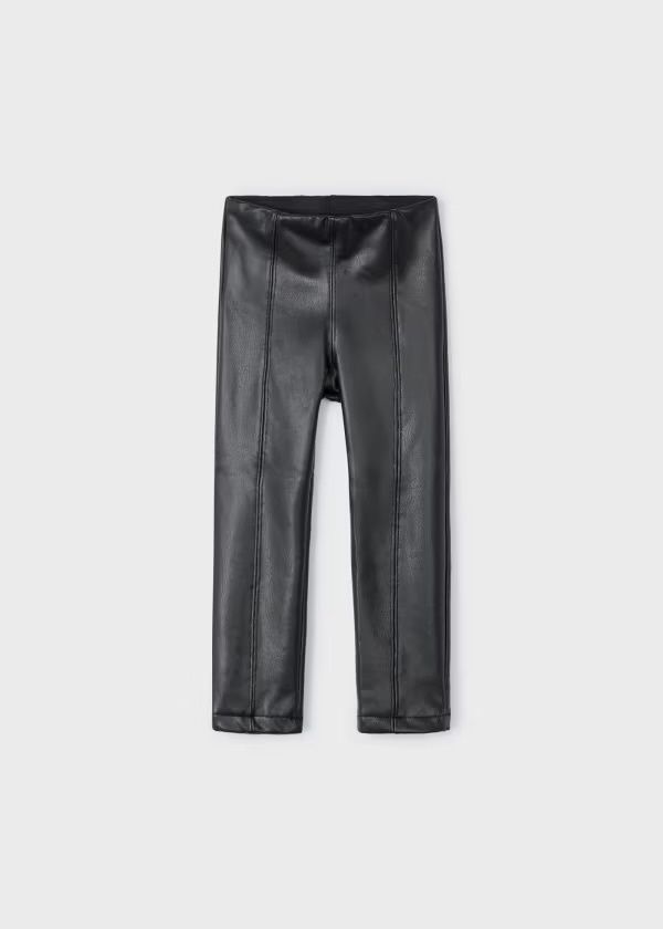 Lola Leather Leggings, Color: Black, Size: Size 2