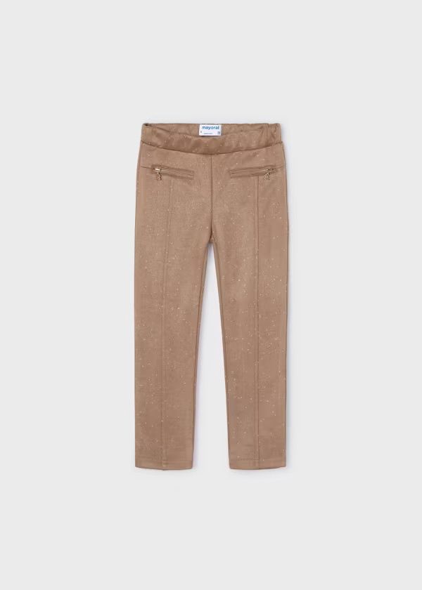 Natalia Twill Pants, Color: Cocoa, Size: Size 2