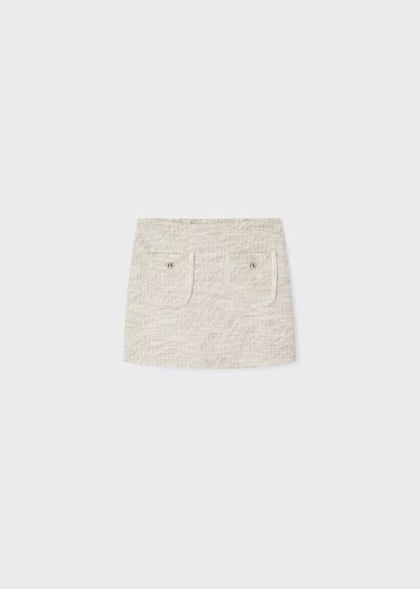 Crystal Skirt, Color: Sand, Size: Size 2