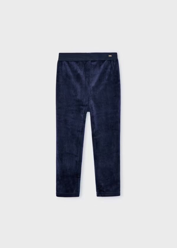 Molly Velvet Leggings, Color: Navy, Size: Size 2