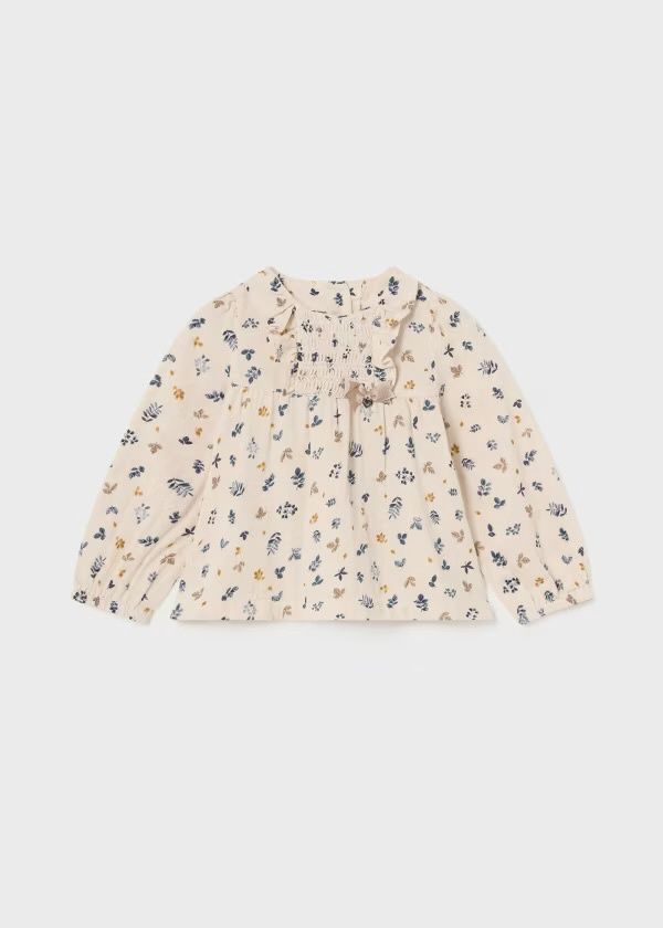 Mandi Blouse, Color: Chickpea, Size: 6M