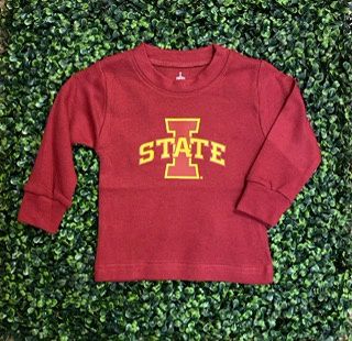 Iowa State Long Sleeve Tee, Size: 0-3mo
