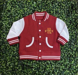 Iowa State Varsity Jacket, Size: 0-3mo