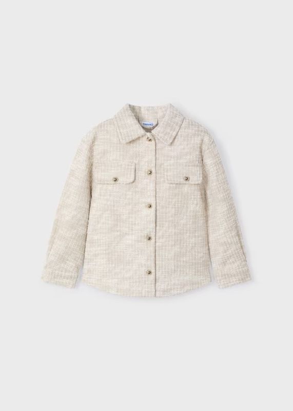 Crystal Tweed Overshirt
