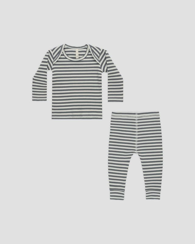 Carsyn Ribbed Tee + Legging Set